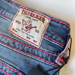 True Religion Denim with Pink Accents